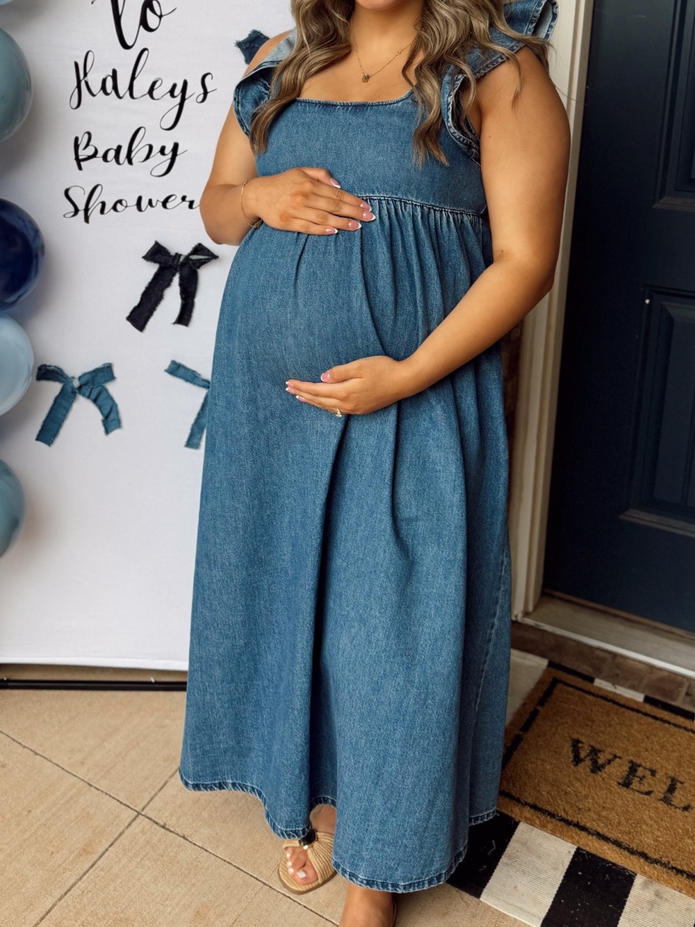 ASOS Denim dress